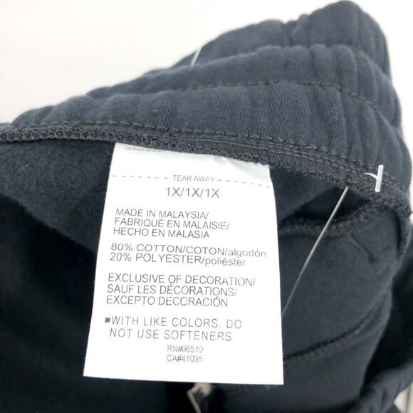 UNDER ARMOUR Women's Training Rival Fleece Joggers 1X Black Drawstring NWOT - Picture 12 of 14